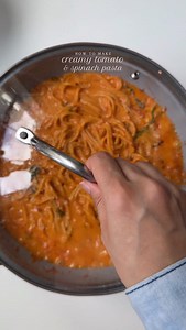 312K views · 9.2K reactions | Creamy tomato and spinach pasta ...
