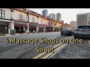 Singapore’s Hidden Massage Street 🇸🇬 | 6 Spas on One Road