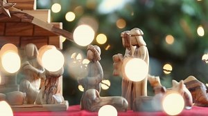 Dolly Left Across Nativity Creche Scene Stock Footage Video (100% Royalty-free) 1097671573 | Shutterstock