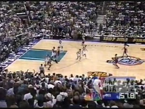 24K views · 398 reactions | Stockton takes over Game 4 of the '97 Finals. Stockton makes 3 plays that end up tying the series 2-2. He buries the 30 footer (while getting fouled with no call) to kick it off, then strips Jordan leading to a breakaway where Stockton gets fouled, followed by one of the most memorable passes in playoff history with Stockton grabbing Jordan's miss and throwing a touchdown pass to a streaking Malone... Lenny Carlos | Courtside Buzz | Facebook