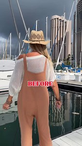 153 reactions · 14 comments | Would you wear overalls like that ? YES or NO ? Say OUTFIT for details  overalls are linen , come in 2 other colors and I have a discount code  #fashionhacks #diyfashion #overallshack | Blonde Beach Vibes | Facebook