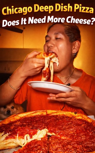 Chicago deep dish pizza | Does it need more cheese?