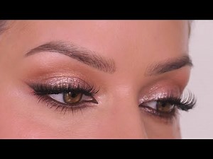 Glittery Cat Eye Tutorial | Using The BEST Liquid Glitter Eyeshadow | Shonagh Scott