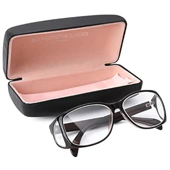 X-ray Lead Glasses Protection - Black 0.75 MMPB X-Ray Glasses Medical Protective Glasses with Edge Protection