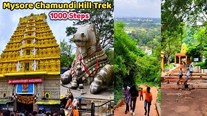 Trek Downhill from Chamundi Hill | Climbing 1000 Steps at Chamundi Hills, Mysore | Best Trekking Spot! #chamundihills #MysoreTrek #1000StepsChallenge #ChamundiTrekking #KarnatakaAdventure #MysoreTourism #ChamundeshwariTemple #NatureWalk #TrekkingIndia #ChamundiTrek | South Tube