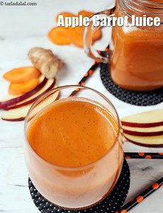 Apple Carrot Juice Recipe (Healthy Carrot Apple Juice)
