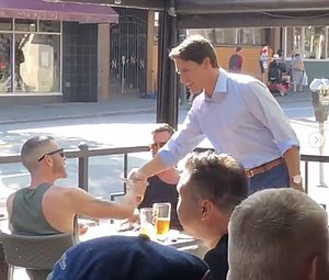 Justin Trudeau Makes History As First Canadian Prime Minister To Visit A Gay Bar: WATCH - Towleroad Gay News
