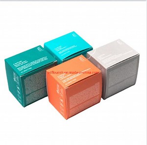 [Hot Item] Foldable White Card Flat Pack Cosmetic Face Cream/ Hand Cream Packaging Box