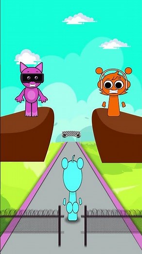 Oren and Vurr in the voice acting game - Sprunki