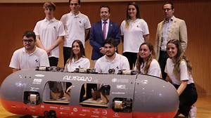 Noticia UPV: El equipo de la UPV competirá con este innovador vehículo en una nueva edición de la European Hyperloop Week, que se celebrará del 18 al 24 de julio | Universitat Politècnica de València