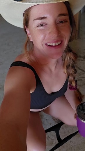 How I'm looking . . #cowgirl #farm life #farmgirl #farming #graincart #milo #corn #kansas #didyouknow #sorghum #camping #fitcheck #beer #selfie #foryou #viral #viralvideos #fyp #USA