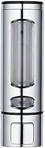 Liquid Soap Dispenser Wall Mount, 2 Chamber Bathroom Shower Pump Dispenser,Press Manually Lotion Soap Dispenser Use for Shampoo, Soap, Conditioner, Shower Gel, for Bathroom Kitchen Hotel (Champagne)