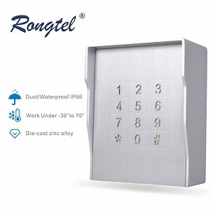 [Hot Item] Standalone Metal Access Control System Waterproof Keypad Door Entry RFID Access Control