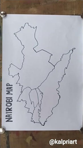 Map of Nairobi || Kenya Capital Map