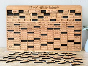 Michelin Restaurants Bucket List | Michelin Star Restaurants in the US | Foodie Gift | Michelin Guide USA - Etsy