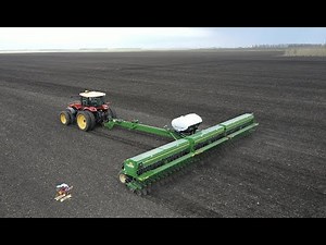 Planting Barley near Buxton North Dakota