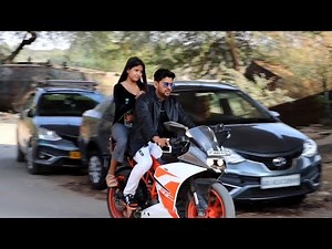 Picking Up Girl On KTM 🔥 For Coffee || New Prank Video || Suren Ranga
