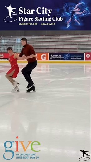 🎉 A huge congratulations to Iryna for passing her Adult Gold Ice Dance - Quickstep! Today, on Give to Lincoln Day, your matching donations make moments like this possible by supporting skater development in our community. Double your impact and help us grow—donate now at https://givetolincoln.com/nonprofits/star-city-figure-skating-club! ❄️🌟 #givetolincoln #figureskating #lincolnne #community #scfsc | Star City Figure Skating Club