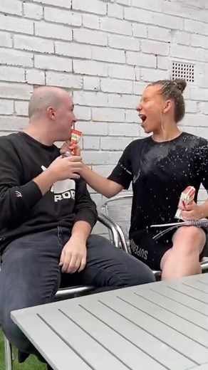 2.5K views · 27 reactions | Milk went everywhere! #girlfriend #prank #girlfriendprank | Vlog Cast | Facebook