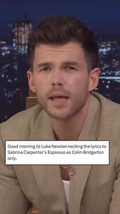 Colin Bridgerton and Sabrina Carpenter collab when?! Video: 'The Tonight Show' | Bustle UK | Facebook