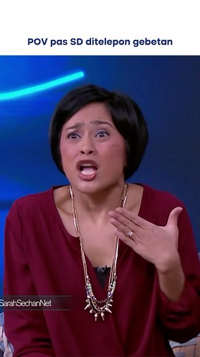 1.4K views · 18 reactions | Sampe udah mikir nikah adat apa, punya anak berapa. #SarahSechanNET #NETVERSE | Netverse | Facebook