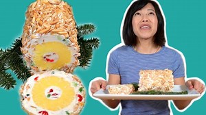 Miracle Whip Pineapple Yule Log | The Cake Boutique