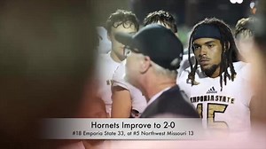 A few notes from Thursday's Emporia State win at Northwest Missouri: • It was ESU's first win over NWMSU since October 1, 1994, a string of 29 straight games. • It snapped the Bearcats 18 game home field winning streak that dates back to November 3, 2018. • It was Northwest's worst regular season home loss since a 52-24 loss to Central Missouri on September 20, 2003. • It was Head Coach Garin Higgins 150th career win (99 at ESU, 51 at NWOSU). | Emporia State Athletics