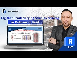Tag that Reads Varying Stirrups Spacing in Columns in Revit