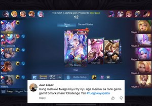 912K views · 25K reactions | 5man Marksman Challenge sa RANK GAME #MLBB1111 #MLBBPami1111gay #MLBBNexusSea | Fuego Gaming | Facebook