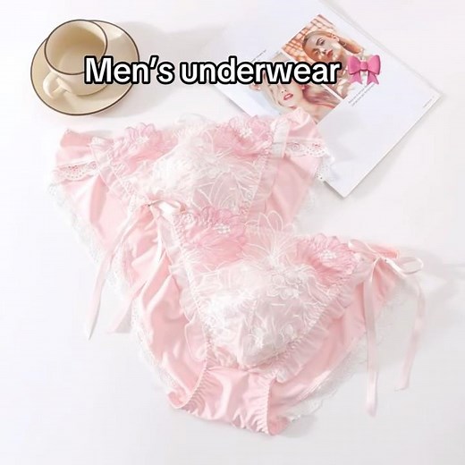 Cute panties for men#femboy #femboyfashion #mensunderwear
