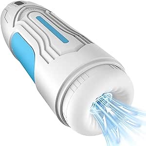 Sucking Male Masturbator Stroker Toy: Automatic Masturbation Toy for Men Hands Free with 7 Suction & Vibrating Modes, Silicone Realistic Pocket Pussy Adult Sex Toy for Men Self Pleasure