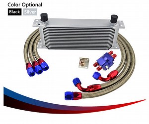 [Hot Item] Universal 16 Row Kit Filter An10 Engine Transmiss Oil Cooler