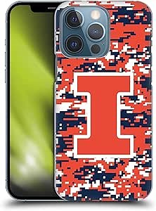 Amazon.com: Head Case Designs Officially Licensed University of Illinois U of I Digital Camouflage Hard Back Case Compatible with Apple iPhone 13 Pro : Cell Phones & Accessories