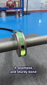 Electrical Cuff Automatically Welds Pipes | Giveitlove