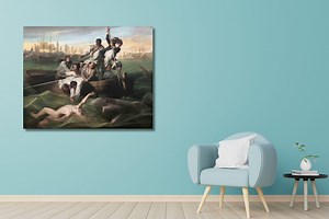 Watson and the Shark Canvas Art Print: John Singleton Copley Painting - Etsy UK