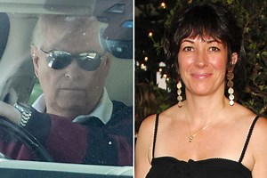 Prince Andrew left 'with three young women after partying with Ghislaine'