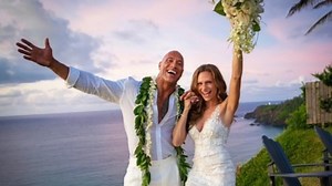 Dwayne Johnson marries longtime partner Lauren Hashian in beautiful ceremony in Hawaii. See pics