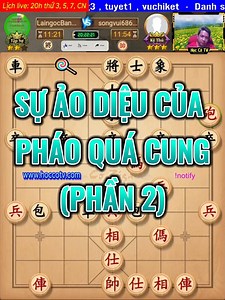 Sự ảo diệu của pháo quá cung (phần 2) #cotuong #coziga #hoccotv | Học Cờ TV