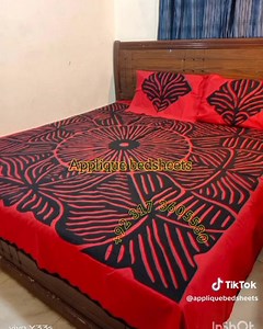 #handicraft handmade Aplic work bedsheets | Applique bedsheets