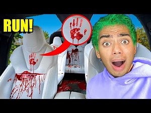 IF YOU SEE BLOOD IN A TESLA, LEAVE IT IMMEDIATELY! (STALKER IS WATCHING)