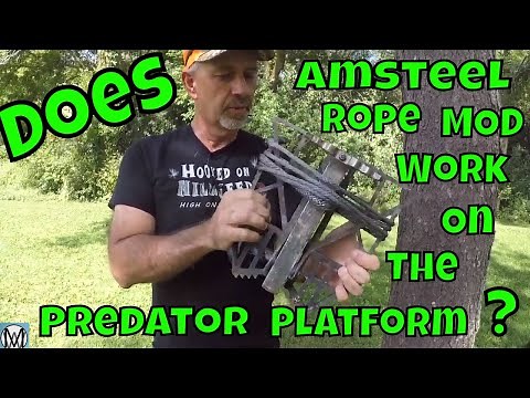 Tethrd Predator Platform and Amsteel Rope MOD