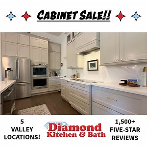 💪 American-made cabinets. No tariff hikes. No delays. That’s the Diamond difference! | Diamond Kitchen and Bath