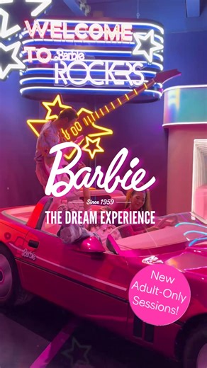 ADULT-ONLY SESSIONS! 👀 Explore over 12 interactive rooms with life size recreations of the most iconic Barbie moments. 🩷 Barbie:The Dream Experience is open now in Amsterdam. Get your tickets! 🎟️ | Barbie The Dream Experience