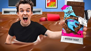 I Turned 10,000 MrBeast Bars Into A CHOCOLATE HOT TUB!