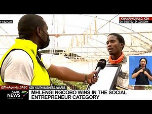 23-year-old KZN farmer Mhlengi Ngcobo wins award for social entrepreneurship