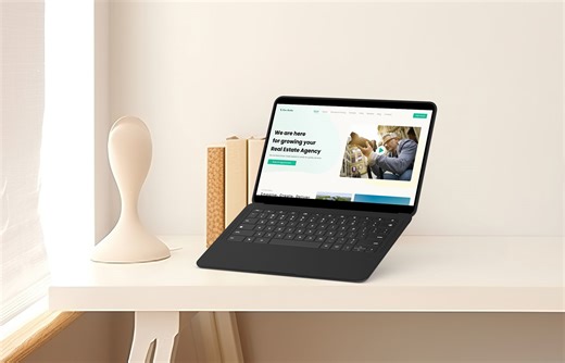 Real Estate Promotional Media Company Landing page - Ismail Hossain