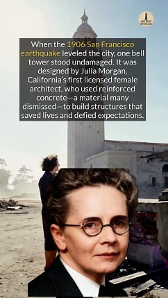 When the 1906 SF quake leveled the city, her bell tower stood completely undamaged. #history #didyouknow #arthistory | Ancient Revealed