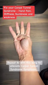 Awesome Carpal Tunnel Syndrome Exercises to Alleviate Pain and numbness #carpaltunnelsyndrome #viralvideo Doc Jun Jun Reyes | Doc Jun