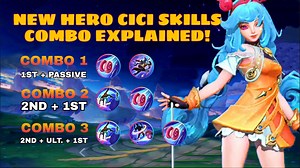 11K views · 133 reactions | New Hero Cici Skills Combo Tutorial :...