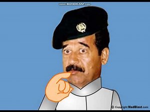 "There were 3 of us". Saddam Hussein Flash Animation.